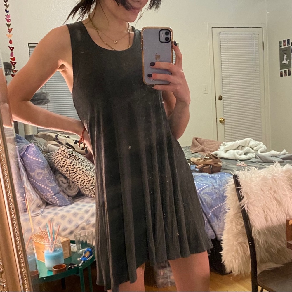 Gray Tank Dress